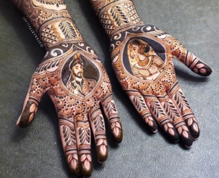 New Mehndi Design for Marriage