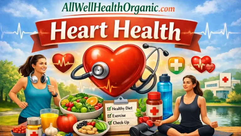 AllWellHealthOrganic.com Heart Health: The Complete Natural Guide to Better Cardiovascular Wellness