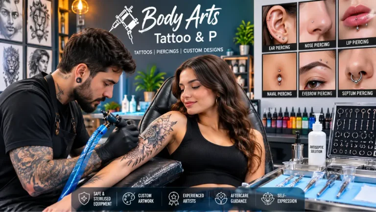 Body Arts Tattoo & P: A Complete Guide to Tattoo Art, Piercing, Safety, and Aftercare (2026)
