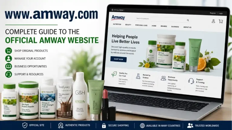 www.amway.com: Complete Guide to the Official Amway Website